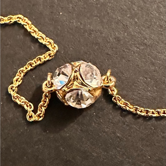 Kate Spade crystal globe necklace 16” - Picture 3 of 3